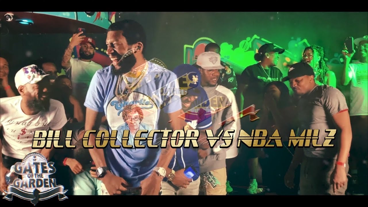 BILL COLLECTOR VS NBA MILZ | ENTERTAINING RAP BATTLE | GATES OF THE ...